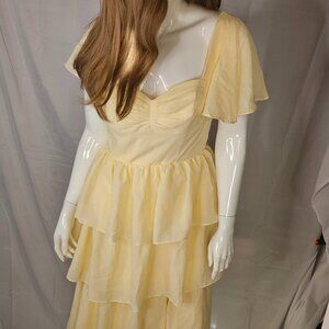 Spring/Summer time Dress - Light Yellow - Size 8 - NWT